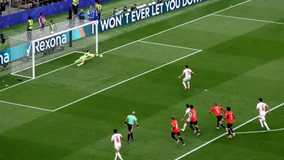 شوبير يتألق ويتصدى لركلة جزاء أمام إيران في كأس العالم 2026