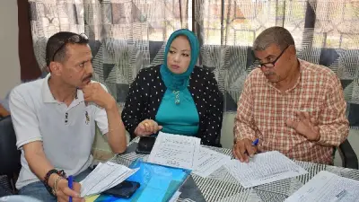 مدير تعليم جنوب سيناء تتابع أعمال لجنة اعتذارات الثانوية العامة