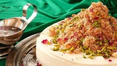 طريقة عمل تشيز كيك الكنافة خطوة بخطوة من الشيف تامر فتحي