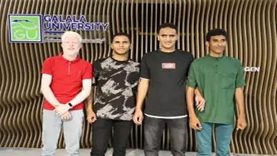 اختيار طلاب من ذوي الهمم بجامعة الجلالة ضمن قائمة العميد تقديراً لتفوقهم الأكاديمي