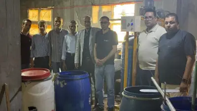 ضبط مصنع تجميل غير مرخص داخل مزرعة دواجن بكفر الزيات والتحفظ على 14 ألف عبوة