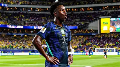 فينيسيوس جونيور يتخطى رونالدينيو وكاكا بهدفيه في مونديال 2026