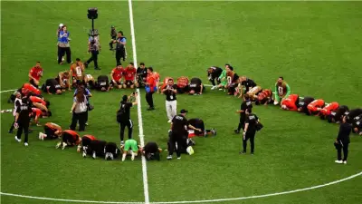 فيديو كول وأغاني الهضبة.. احتفالات زوجات منتخب مصر بالفوز التاريخي في مونديال 2026