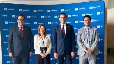 ياسر إدريس يهنئ جوهر نبيل بانتخابه رئيساً للجنة الدولية للتربية البدنية باليونسكو