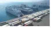 تداول 10 آلاف طن بضائع بموانئ البحر الأحمر الأحد