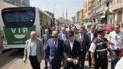 محافظ الدقهلية يدشن منظومة مواصلات المنصورة بـ10 أتوبيسات VIP