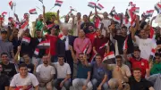 1000 طالب من جامعة عين شمس يشجعون منتخب مصر في كأس العالم عبر الفان زون