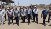 محافظ سوهاج يتفقد مصنع تدوير المخلفات الصلبة بتكلفة 120 مليون جنيه