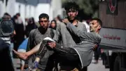 شهيدة و15 مصاباً في قصف إسرائيلي جديد على خان يونس جنوب غزة