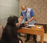 وزارة الصحة تقدم 24 ألفًا و976 خدمة طبية عبر عيادات بعثة الحج في الأراضي المقدسة