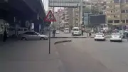 إعادة فتح شارع 26 يوليو بعد إغلاقه لأعمال مونوريل الجيزة