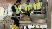 ضبط 26 ألف عبوة حلوى ونصف طن جلوكوز فاسدين داخل مصنع غير مرخص بالغربية