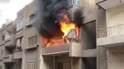 تحقيقات نيابة مدينة نصر: تسرب غاز سبب حريق شقة وإصابة 3 أشخاص