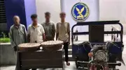 ضبط 3 متهمين وتاجر خردة في سرقة غطاء بالوعة صرف بالجيزة
