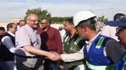 محافظ الإسكندرية يتفقد محطة رافع مياه حياة كريمة ببرج العرب تخدم 35 ألف مواطن