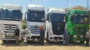 ضبط 4 سيارات نقل لتأديتها حركات استعراضية بطريق القاهرة الإسكندرية