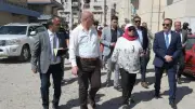 محافظ بورسعيد يوجه ببدء رصف 5 طرق بالحي الإماراتي خلال جولة ميدانية