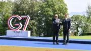 6 صور ترصد الساعات الأولى من نشاط السيسي في قمة G7 بإيفيان
