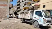 رفع 60 طن مخلفات في دمنهور لتحسين النظافة والمظهر الحضاري