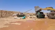 إزالة تعديات على 6850 مترًا من الأراضي الزراعية وأملاك الدولة في قنا