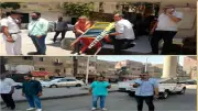 حملات مكثفة في إمبابة والطالبية لرفع الإشغالات وغلق 8 منشآت مخالفة