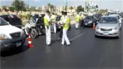 ضبط 87 ألف مخالفة مرورية و32 حالة تعاطي مخدرات في حملات على الطرق والدائري الإقليمي