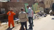 رفع 97 طن مخلفات بناء في حملة نظافة موسعة بقوص في قنا
