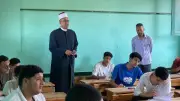 رئيس الأزهرية بكفر الشيخ يتفقد لجان الثانوية بسيدي سالم ويطمئن على سير الامتحانات