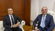 عمرو الليثي يزور رئيس الهيئة العامة للاستعلامات لبحث التعاون المشترك
