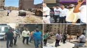 أجهزة الجيزة تواصل حملاتها المكثفة لرفع الإشغالات وإزالة التعديات