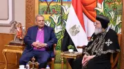 البابا تواضروس يستقبل رئيس الطائفة الإنجيلية ووفد الاتحاد المعمداني العالمي