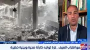 محلل سياسي: غزة تواجه كارثة إنسانية وصحية غير مسبوقة