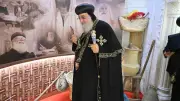 البابا تواضروس يتفقد بانوراما تاريخ الدير المُحرق ويعرض فيلم القدس الثانية