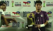 محمد عبيد حارس مرمى منتخب مصر للناشئين يتوج بجائزة أفضل لاعب في مباراة المغرب