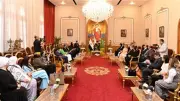 البابا تواضروس يلتقي وفدًا روسيًا وجمعية نساء مصر لإطلاق مبادرة جسور السلام