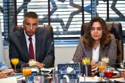 منال عوض تستعرض الموقف التنفيذي لمشروع تحويل شرم الشيخ لمدينة خضراء