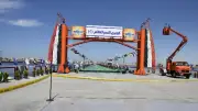 افتتاح كوبري النصر العائم الثاني ببورسعيد بحضور المحافظ ورئيس هيئة قناة السويس