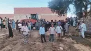 كسر ذراع رئيس وحدة محلية بالعياط أثناء إزالة بناء مخالف