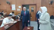 رئيس جامعة طنطا يتفقد امتحانات الفصل الثاني بكليتي الطب وطب الأسنان