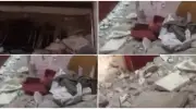 طليقها حوّل شقتها لكوم تراب.. سيدة تستغيث بعد تدمير مسكن الزوجية