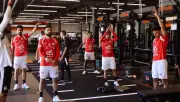 الفراعنة يستعدون للفوز على البرازيل بتدريبات في الجيم