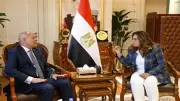 وزيرة التنمية المحلية ومحافظ القاهرة يتابعان مشروعات الخطة الاستثمارية