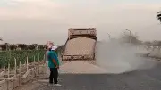الجيزة تبدأ إنشاء سور خرساني على ترعة المريوطية للحد من الحوادث