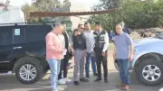 محافظ المنوفية يتفقد المدفن الصحي بكفر داود ويوجه بتوزيع مساعدات للعمال