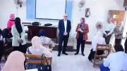 رئيس جامعة سوهاج يتفقد امتحانات الماجستير والدكتوراه بكلية التمريض