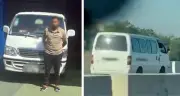 ضبط سائق ميكروباص بتهمة السير عكس الاتجاه في الشرقية