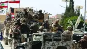 استشهاد عسكري لبناني ومسعفين بغارات إسرائيلية جنوب البلاد