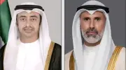 الإمارات تدين الاعتداءات الإيرانية على الكويت في اتصال وزيري الخارجية