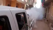 حملات مكثفة لرش البعوض والحشرات بشوارع الغربية يومياً وتكثيف الفرق الميدانية