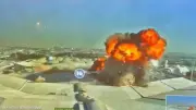 فيديو يوثق آثار الهجوم الإيراني على مطار الكويت الدولي